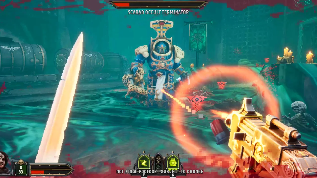 Boltgun 2 Scarab Occult Terminators: Reacquire Teleporting Enemies