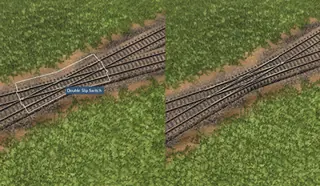 Official double slip switch upgrade comparison