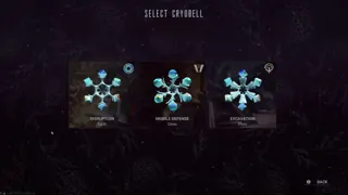 Official Warframe cryobell select image — Digital Extremes