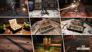 SLB turrets, traps and Healing Station — KRAFTON