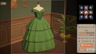 Finished dress and presentation controls — Cozy Lives / Free Lives