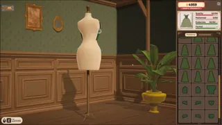 Placing a green panel on the mannequin — Cozy Lives / Free Lives