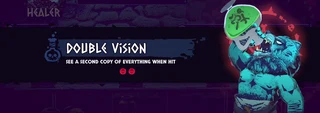 Double Vision affliction selection at the Healer