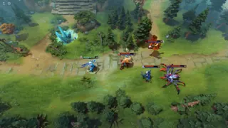 Dota 2 official ability demonstration or hero portrait