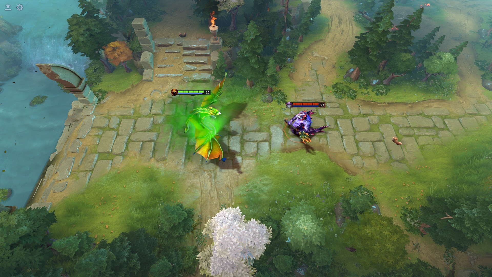 Dragon Knight official ability demonstration — Valve