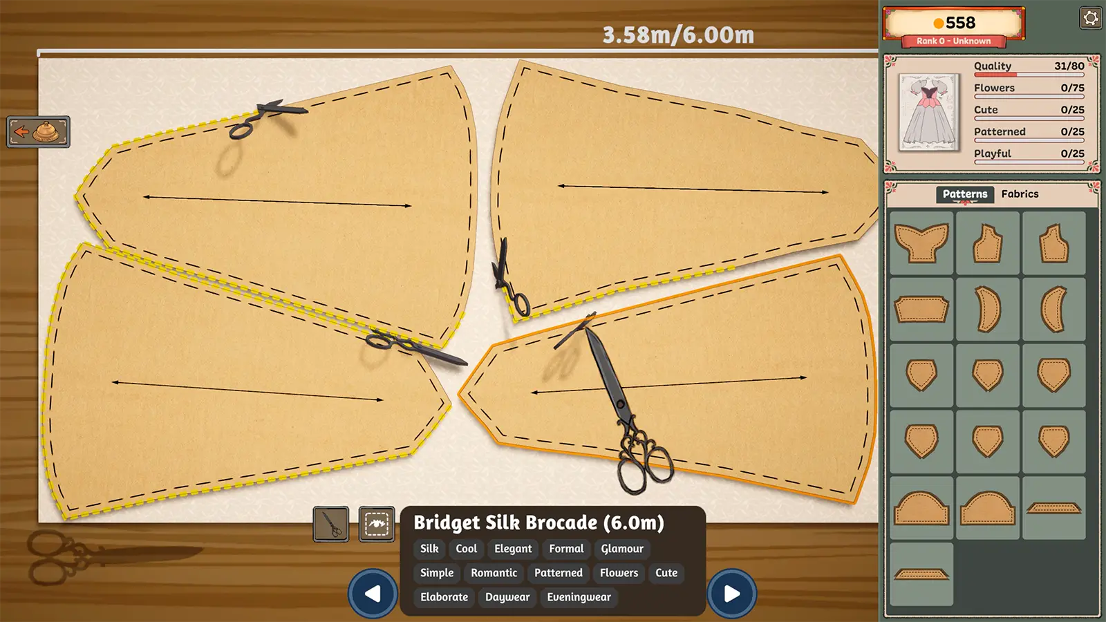 Cozy Lives / Free Lives promotional Dressmaker gameplay screenshot, used as a visual example