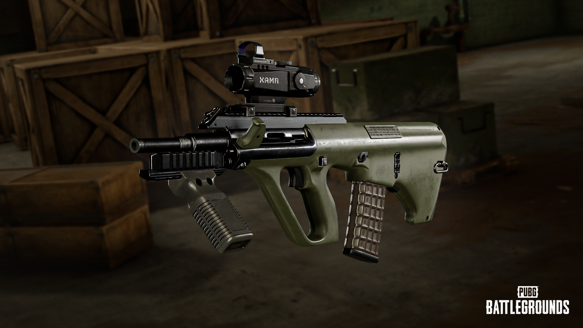 PUBG Hybrid Scope and Tilted Grip — KRAFTON