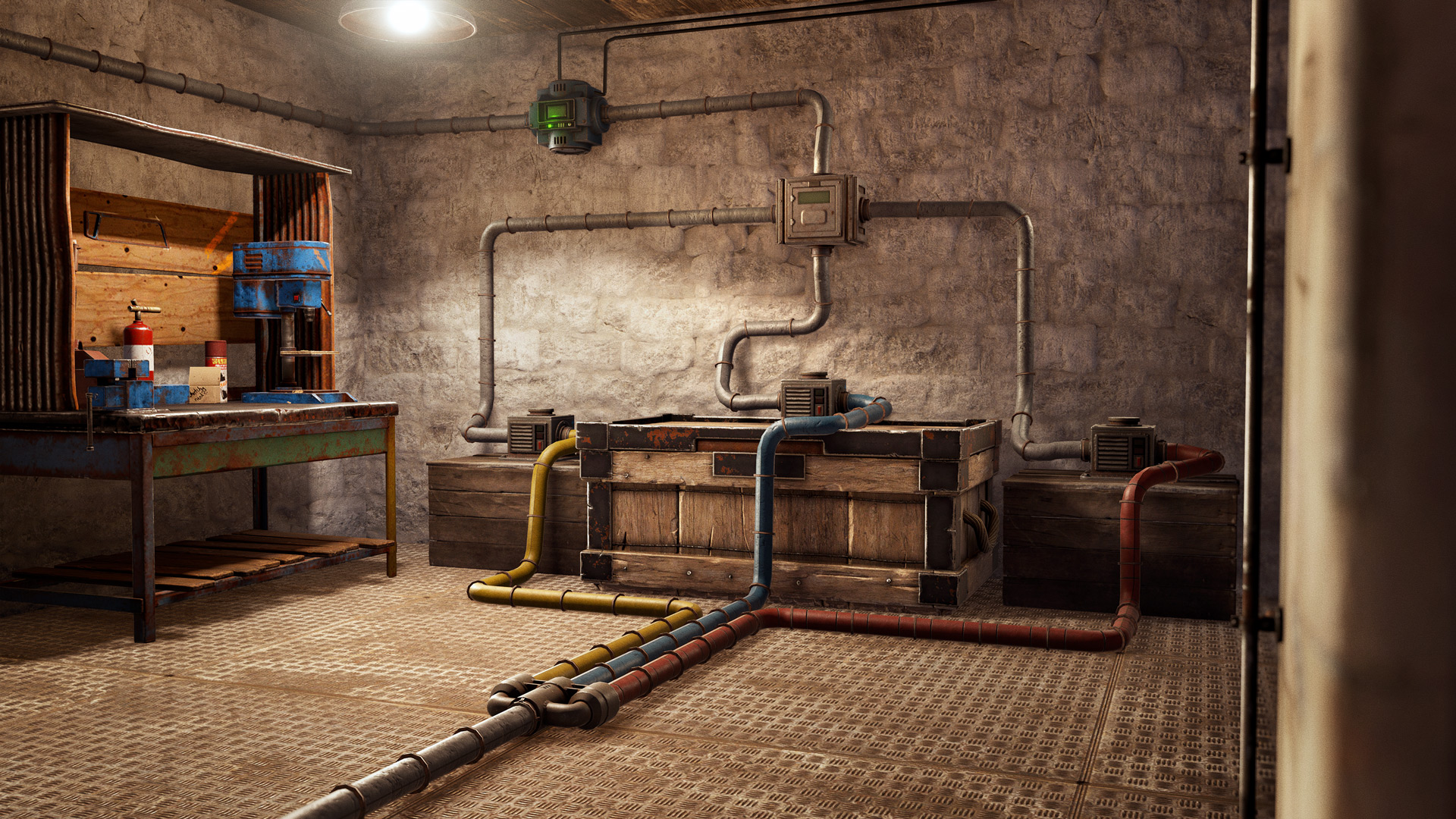 Rust industrial hardware — Facepunch Studios