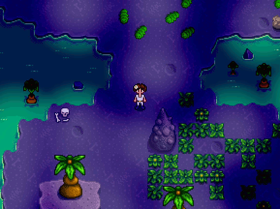 Player in the purple-lit Mutant Bug Lair with hostile grubs nearby