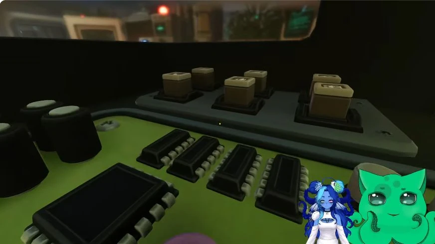 Loose picture components sit behind the empty board sockets. The miniature explorer carries these pieces to their matching destinations.