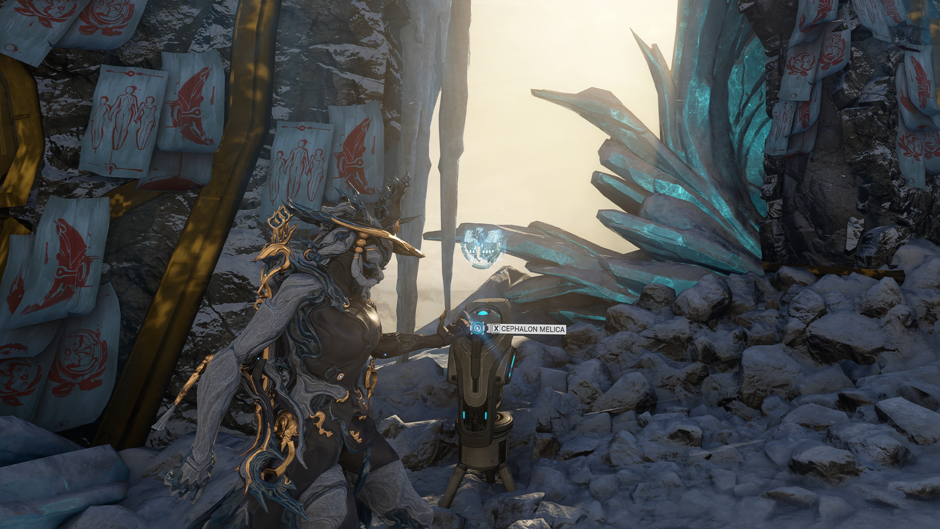 Official Warframe icebind melica image — Digital Extremes